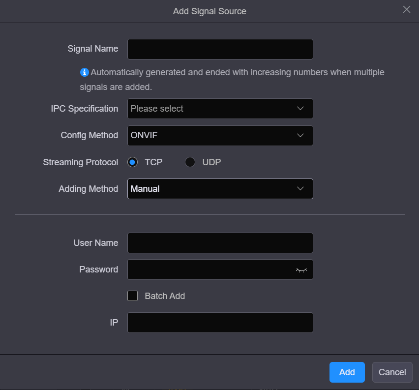 Method -ONVIF Manual