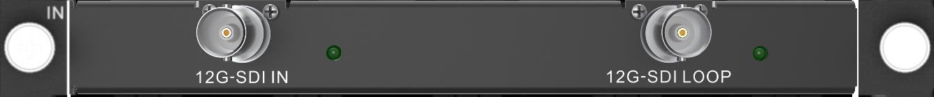 H_1x12G SDI input card