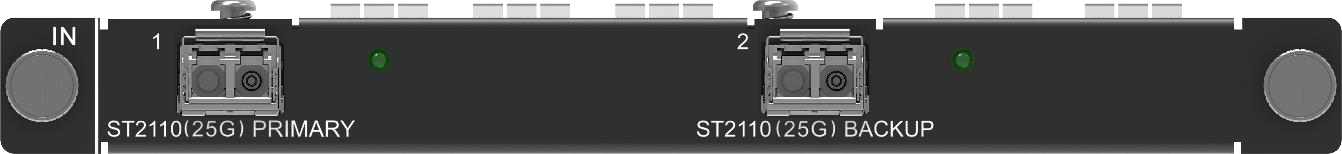 H_1xST2110 input card