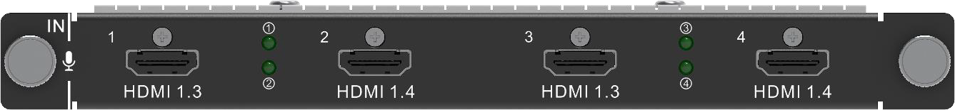 H_4xHDMI input card