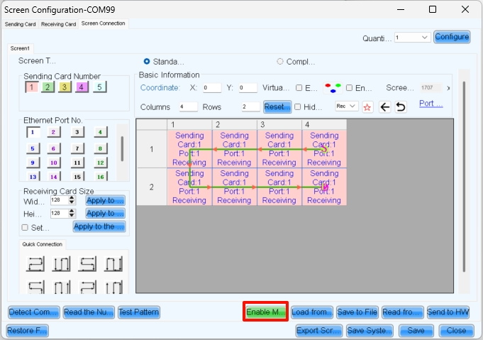 Enable Mapping