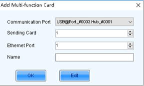 Ethernet port connection