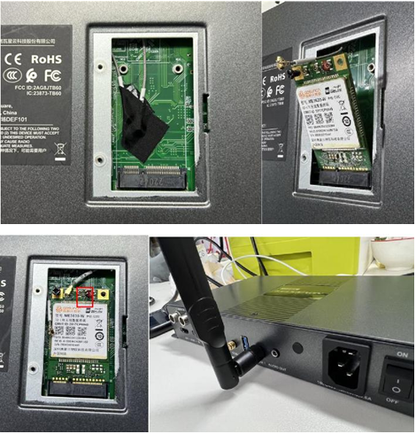 4G module installation