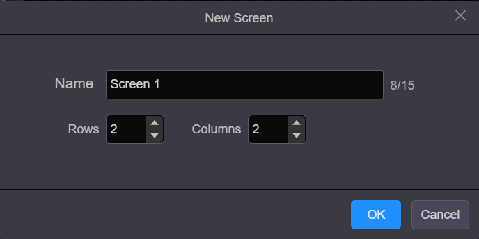Create LCD screen